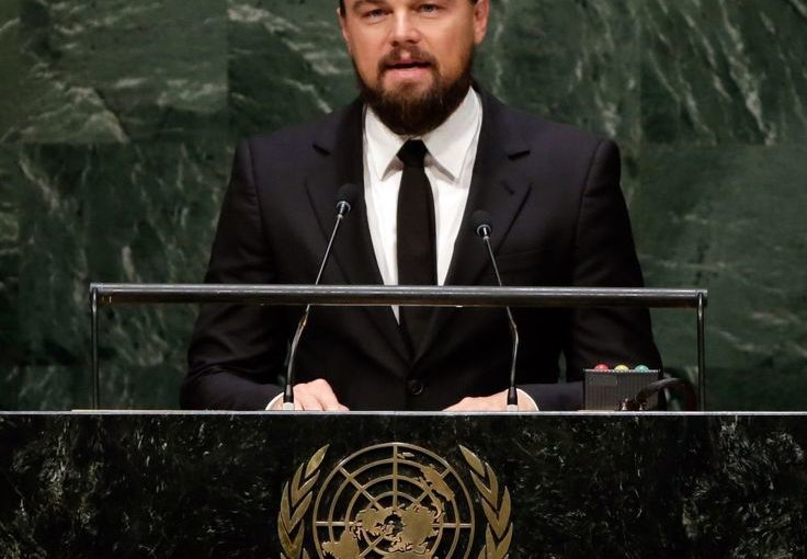ดูคำพูดที่มีประสิทธิภาพของ Leonardo DiCaprio เกี่ยวกับการเปลี่ยนแปลงสภาพภูมิอากาศที่สหประชาชาติ – "เรา …