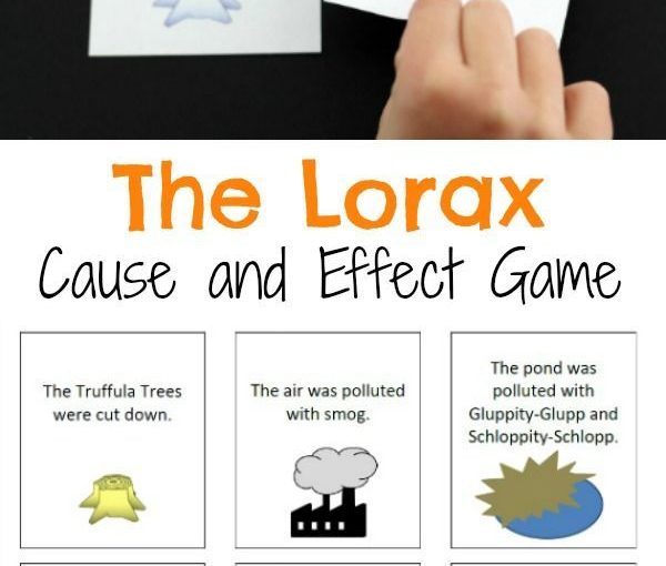 สาเหตุ Lorax นี้และเกม Matching ผลเหมาะสำหรับการอภิปราย environm …